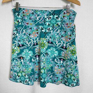 SOYBU Abstract Print Athleisure Skirt Womens Size M